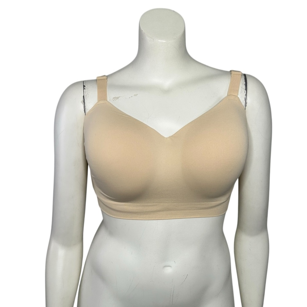 Truekind Women's Bra Nude Comfort Wirefree 3XL